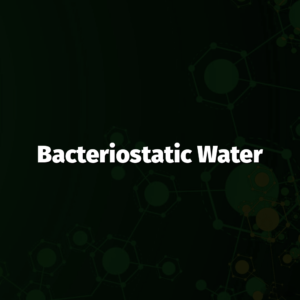 bacteriostaticwater